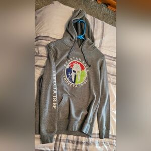 Trifecta Tribe Gray Hoodie
